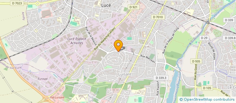 localisation de l'entreprise MONSIEUR SEBASTIEN HANON à LUISANT