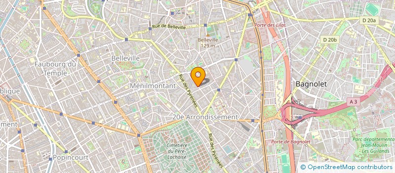 localisation de l'entreprise MONSIEUR SEBASTIEN HARDY  PARIS