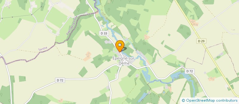 localisation de l'entreprise MONSIEUR SEBASTIEN HARNOIS  EPEIGNE-SUR-DEME