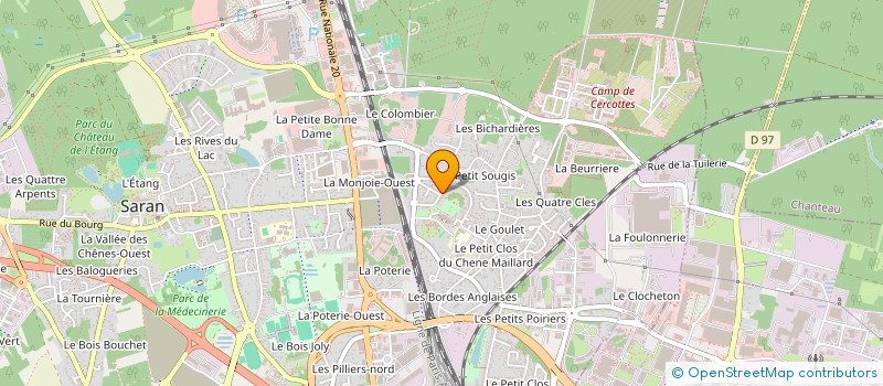 localisation de l'entreprise MONSIEUR SEBASTIEN HASSKA à SARAN