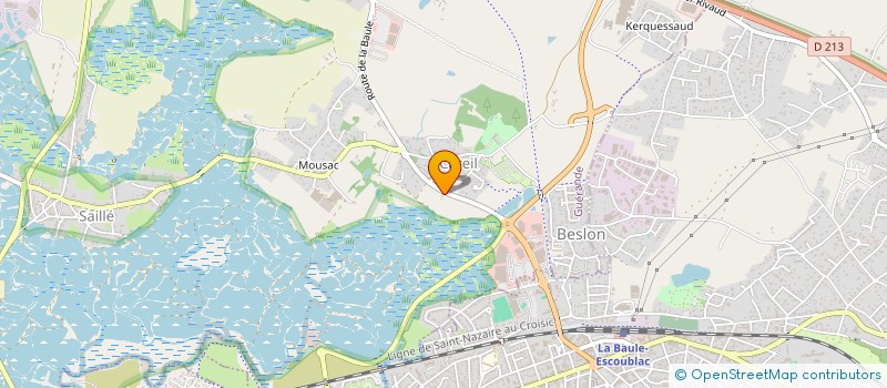 localisation de l'entreprise MONSIEUR SEBASTIEN HAUMON à GUERANDE