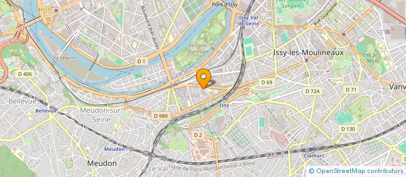 localisation de l'entreprise MONSIEUR SEBASTIEN HAYE  ISSY-LES-MOULINEAUX