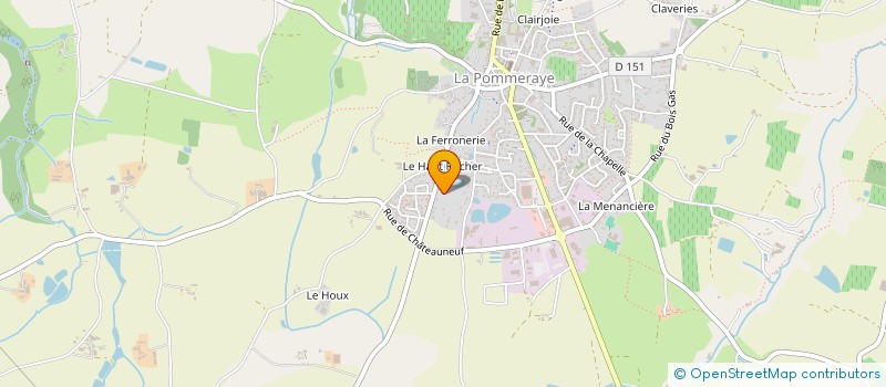 localisation de l'entreprise MONSIEUR SEBASTIEN HAYE à MAUGES-SUR-LOIRE
