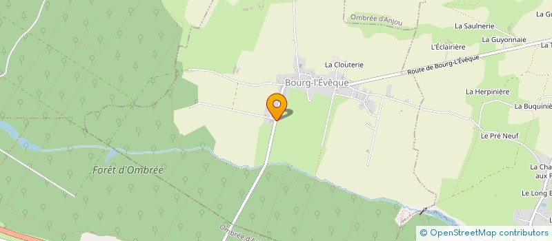 localisation de l'entreprise MONSIEUR SEBASTIEN HAZARD  BOURG-L'EVEQUE