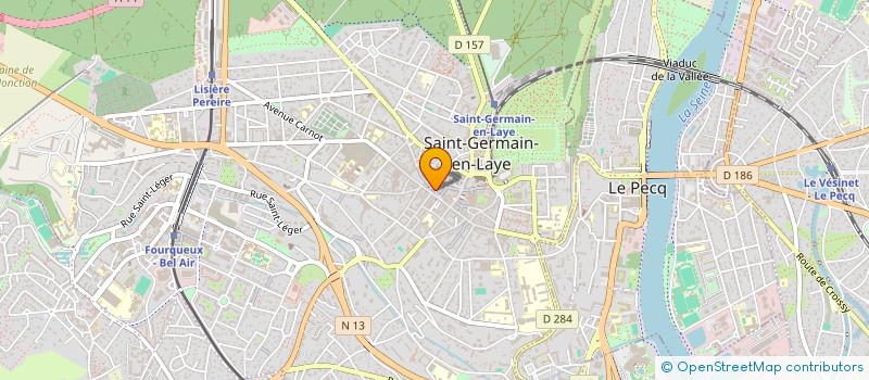 localisation de l'entreprise MONSIEUR SEBASTIEN HEBERT à SAINT-GERMAIN-EN-LAYE