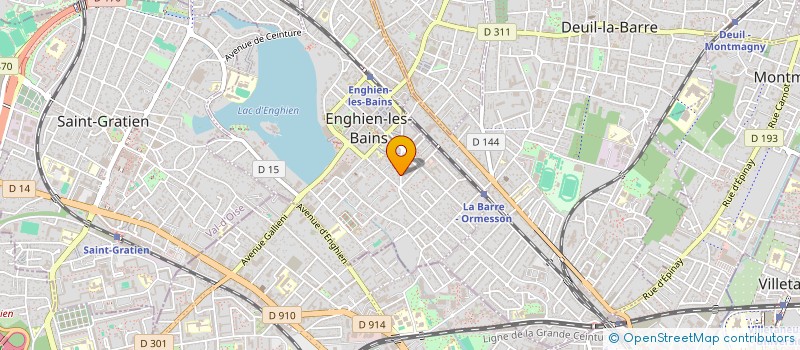 localisation de l'entreprise MONSIEUR SEBASTIEN HECKMANN  ENGHIEN-LES-BAINS