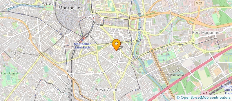 localisation de l'entreprise MONSIEUR SEBASTIEN HECQUET à MONTPELLIER
