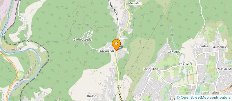 localisation de l'entreprise MONSIEUR SEBASTIEN HEILIG  SAINT-MARTIN-DE-VALGALGUES