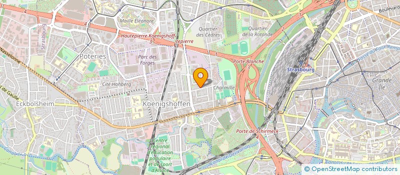 localisation de l'entreprise MONSIEUR SEBASTIEN HEINRICH à STRASBOURG