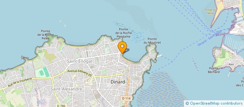 localisation de l'entreprise MONSIEUR SEBASTIEN HELD  DINARD