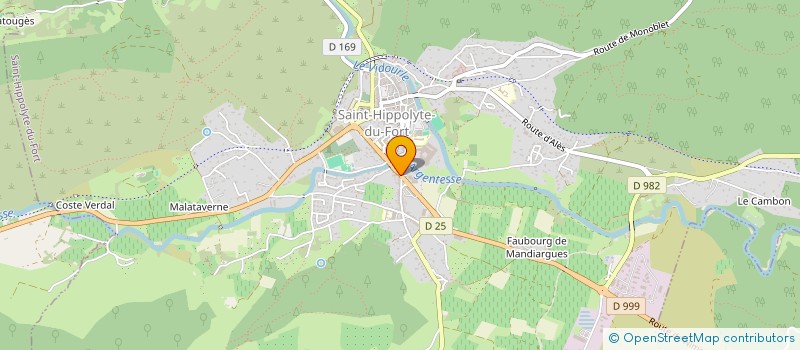 localisation de l'entreprise MONSIEUR SEBASTIEN HELEN  SAINT-HIPPOLYTE-DU-FORT