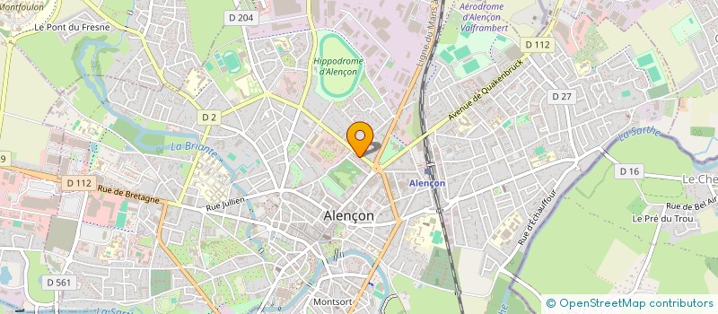 localisation de l'entreprise MONSIEUR SEBASTIEN HEMONT à ALENCON