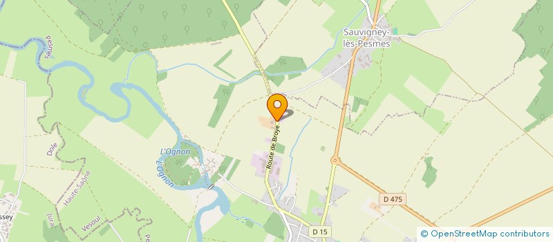 localisation de l'entreprise MONSIEUR SEBASTIEN HENRIET à PESMES