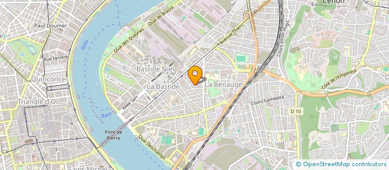 localisation de l'entreprise MONSIEUR SEBASTIEN HENRY à BORDEAUX
