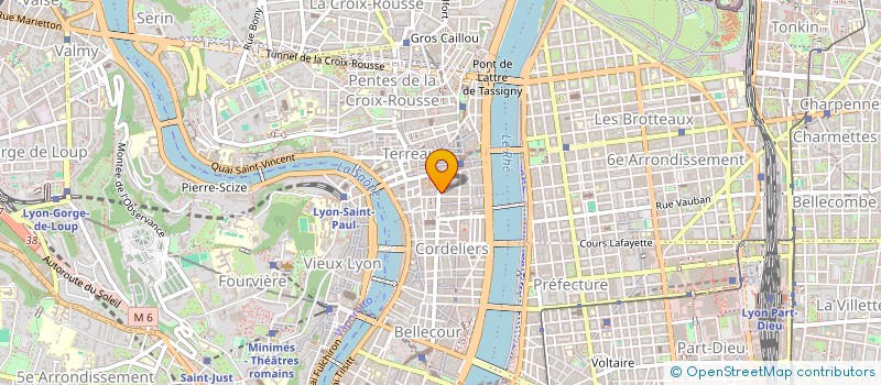 localisation de l'entreprise MONSIEUR SEBASTIEN HENRY à LYON 1ER