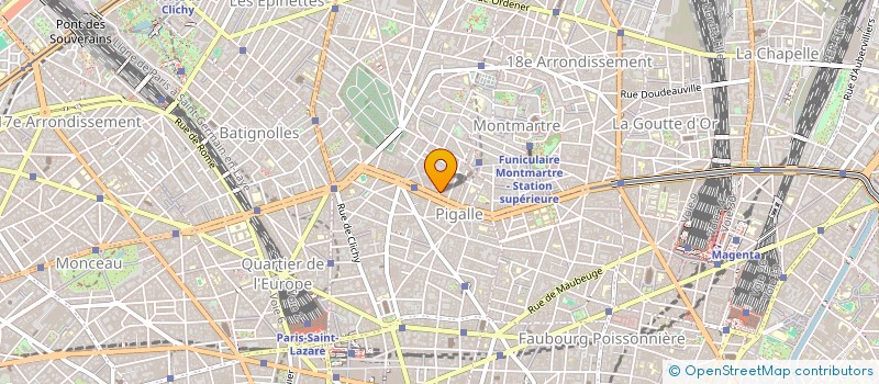 localisation de l'entreprise MONSIEUR SEBASTIEN HENRY  PARIS