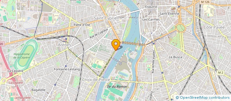 localisation de l'entreprise MONSIEUR SEBASTIEN HENRY-FRESNEAU à TOULOUSE