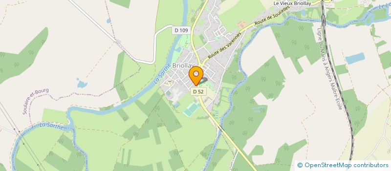localisation de l'entreprise MONSIEUR SEBASTIEN HERBERT  BRIOLLAY