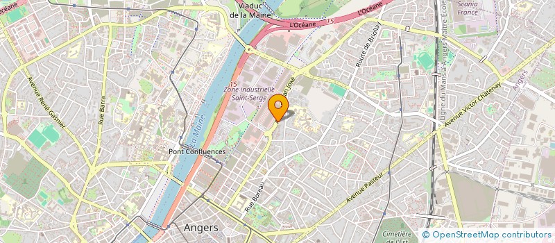 localisation de l'entreprise MONSIEUR SEBASTIEN HERICOURT à ANGERS