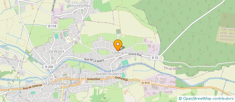 localisation de l'entreprise MONSIEUR SEBASTIEN HERLUISON  BITSCHHOFFEN