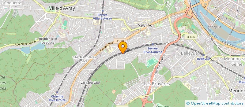 localisation de l'entreprise MONSIEUR SEBASTIEN HERMAN à SEVRES