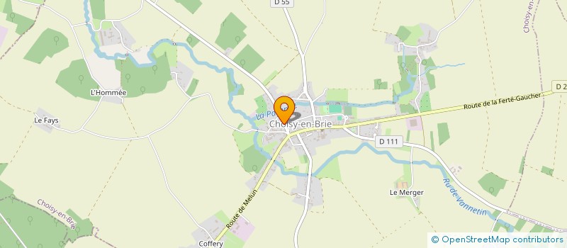 localisation de l'entreprise MONSIEUR SEBASTIEN HERMAND  CHOISY-EN-BRIE