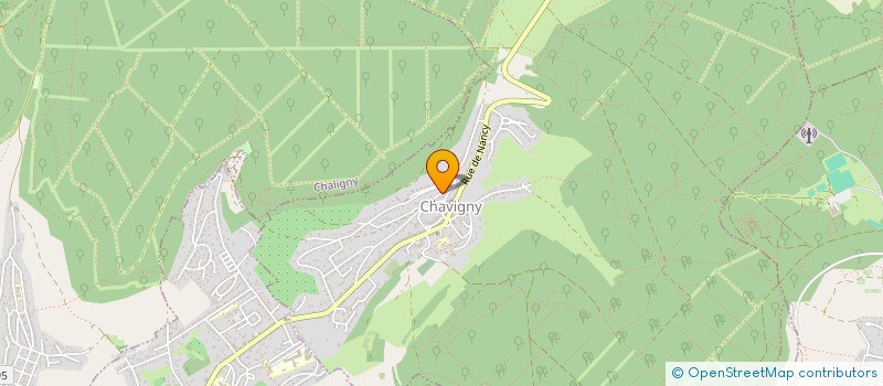 localisation de l'entreprise MONSIEUR SEBASTIEN HERNANDEZ  CHAVIGNY