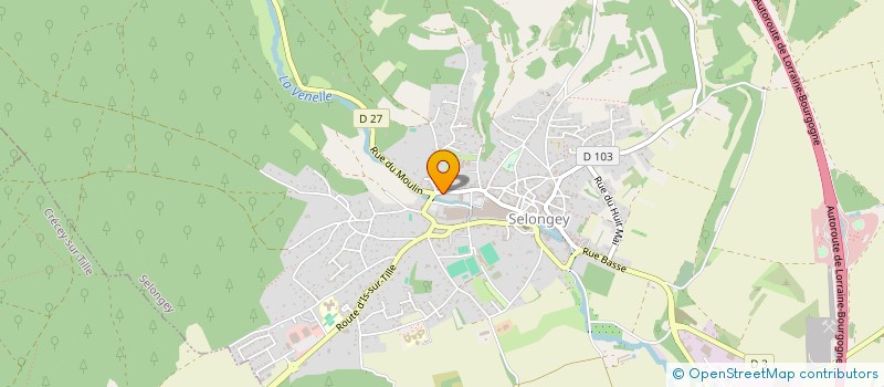 localisation de l'entreprise MONSIEUR SEBASTIEN HEROGUELLE  SELONGEY