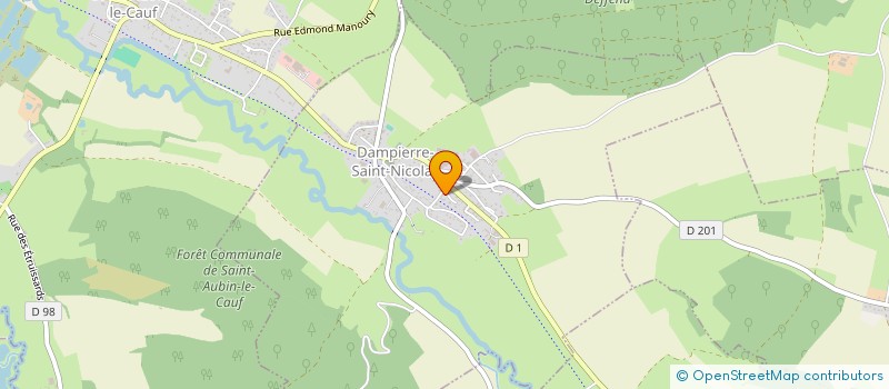localisation de l'entreprise MONSIEUR SEBASTIEN HEROUX  DAMPIERRE-SAINT-NICOLAS
