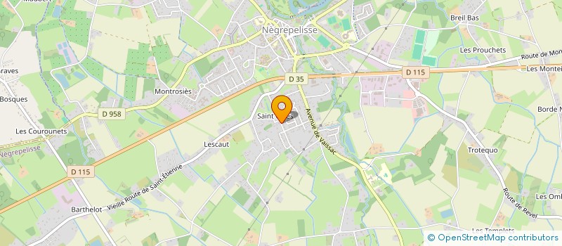 localisation de l'entreprise MONSIEUR SEBASTIEN HERRAIZ  MONTRICOUX