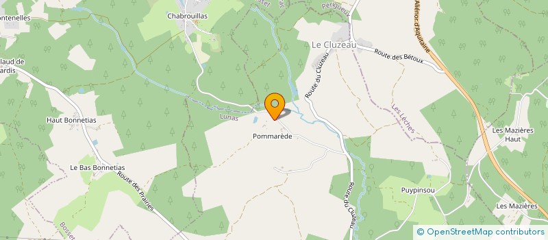 localisation de l'entreprise MONSIEUR SEBASTIEN HERVY  LUNAS