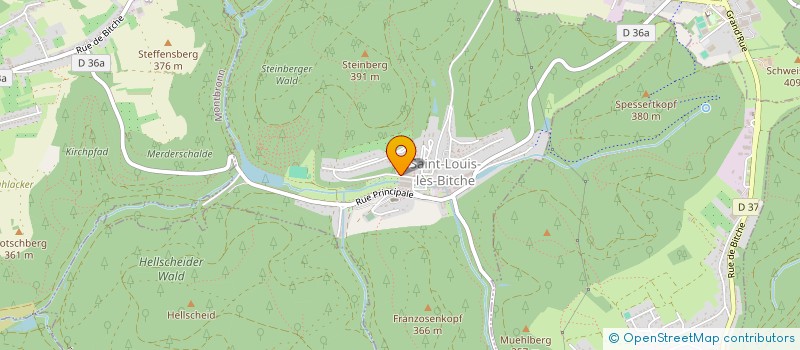 localisation de l'entreprise MONSIEUR SEBASTIEN HEUSSLER  SAINT-LOUIS-LES-BITCHE