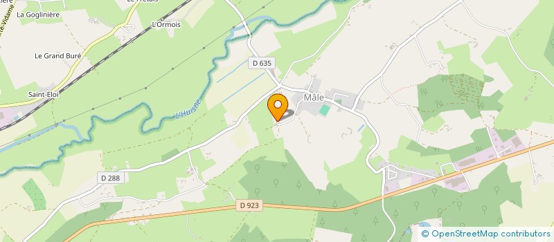 localisation de l'entreprise MONSIEUR SEBASTIEN HEUZE à VAL-AU-PERCHE