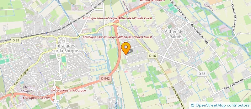 localisation de l'entreprise MONSIEUR SEBASTIEN HEYER  ENTRAIGUES-SUR-LA-SORGUE