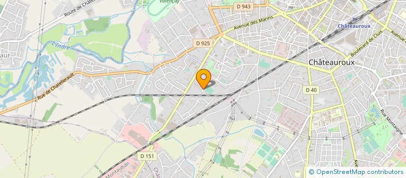 localisation de l'entreprise MONSIEUR SEBASTIEN HILAIRE à CHATEAUROUX