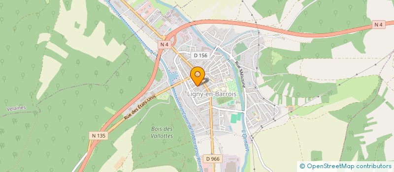 localisation de l'entreprise MONSIEUR SEBASTIEN HILSELBERGER à LIGNY-EN-BARROIS