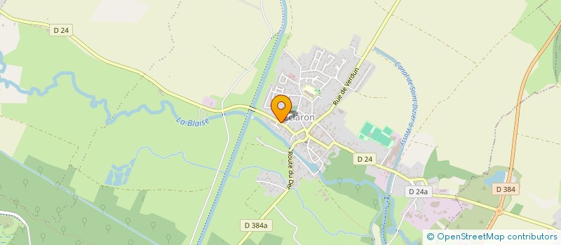 localisation de l'entreprise MONSIEUR SEBASTIEN HINDERSCHIETT à ECLARON-BRAUCOURT-SAINTE-LIVIERE