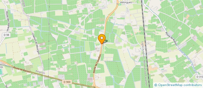 localisation de l'entreprise MONSIEUR SEBASTIEN HINGANT à L'ISLE-SUR-LA-SORGUE