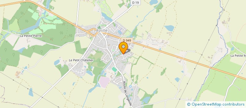 localisation de l'entreprise MONSIEUR SEBASTIEN HOREAUX  AVRILLE