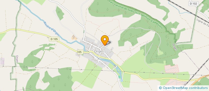 localisation de l'entreprise MONSIEUR SEBASTIEN HORIOT à ORGES