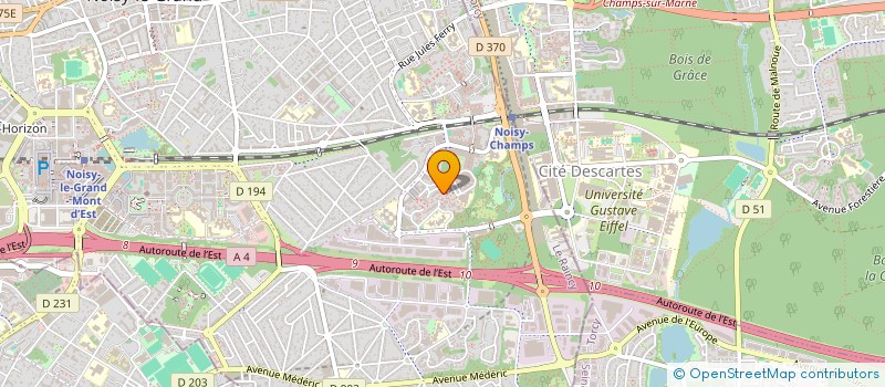 localisation de l'entreprise MONSIEUR SEBASTIEN HORST  NOISY-LE-GRAND