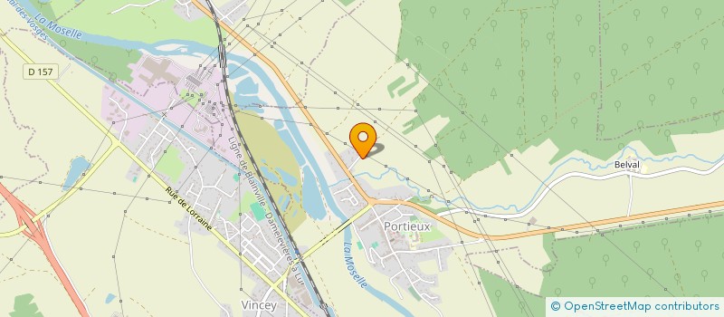 localisation de l'entreprise MONSIEUR SEBASTIEN HOUOT  PORTIEUX