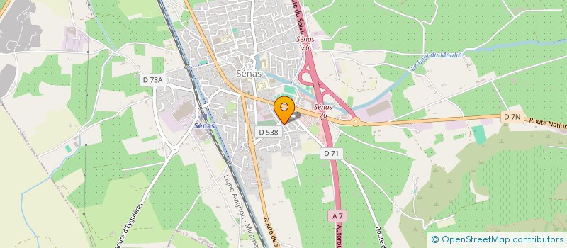 localisation de l'entreprise MONSIEUR SEBASTIEN HREBLAY  SENAS