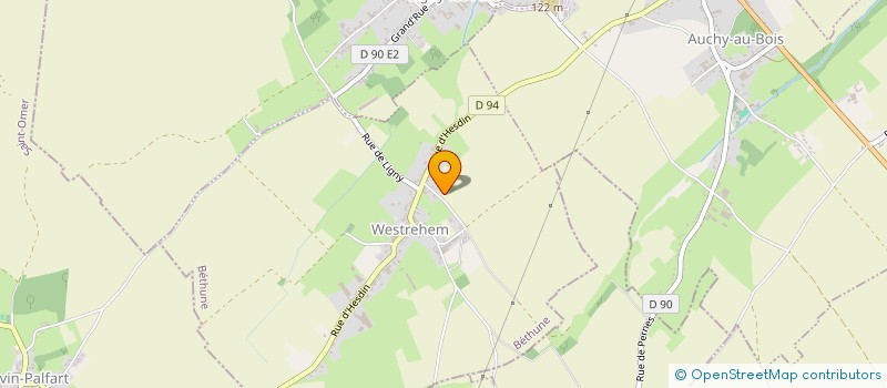 localisation de l'entreprise MONSIEUR SEBASTIEN HUCHETTE  WESTREHEM