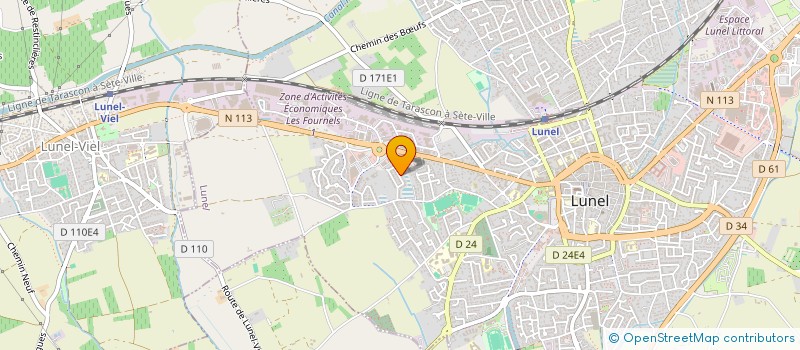 localisation de l'entreprise MONSIEUR SEBASTIEN HUCK  AIGUES-MORTES