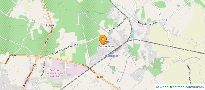 localisation de l'entreprise MONSIEUR SEBASTIEN HUET à GAILLAC