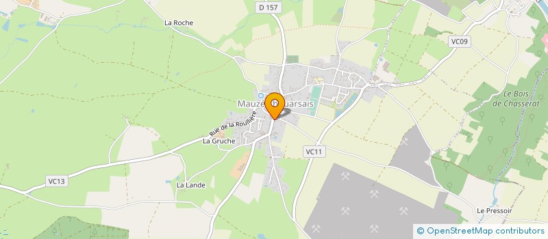 localisation de l'entreprise MONSIEUR SEBASTIEN HUET à THOUARS