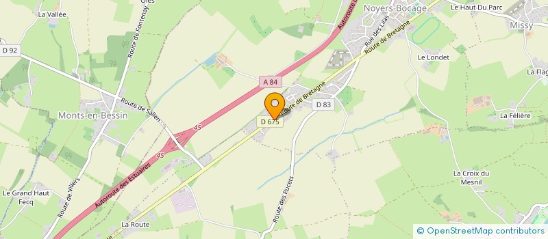 localisation de l'entreprise MONSIEUR SEBASTIEN HUET  VAL D'ARRY