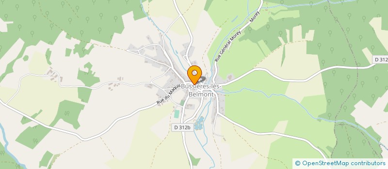 localisation de l'entreprise MONSIEUR SEBASTIEN HUGUENIN à CHAMPSEVRAINE