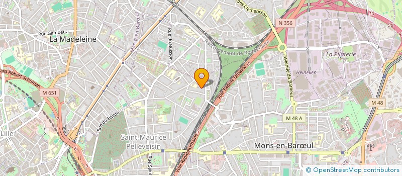 localisation de l'entreprise MONSIEUR SEBASTIEN HUMEAU à LILLE